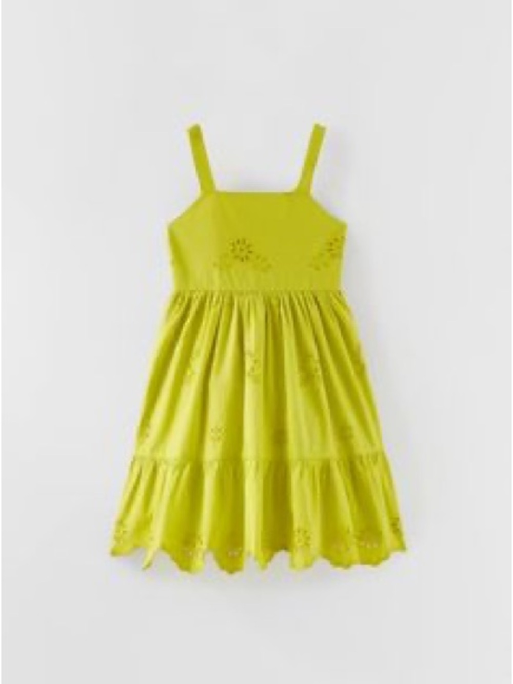 Zara eyelet dress